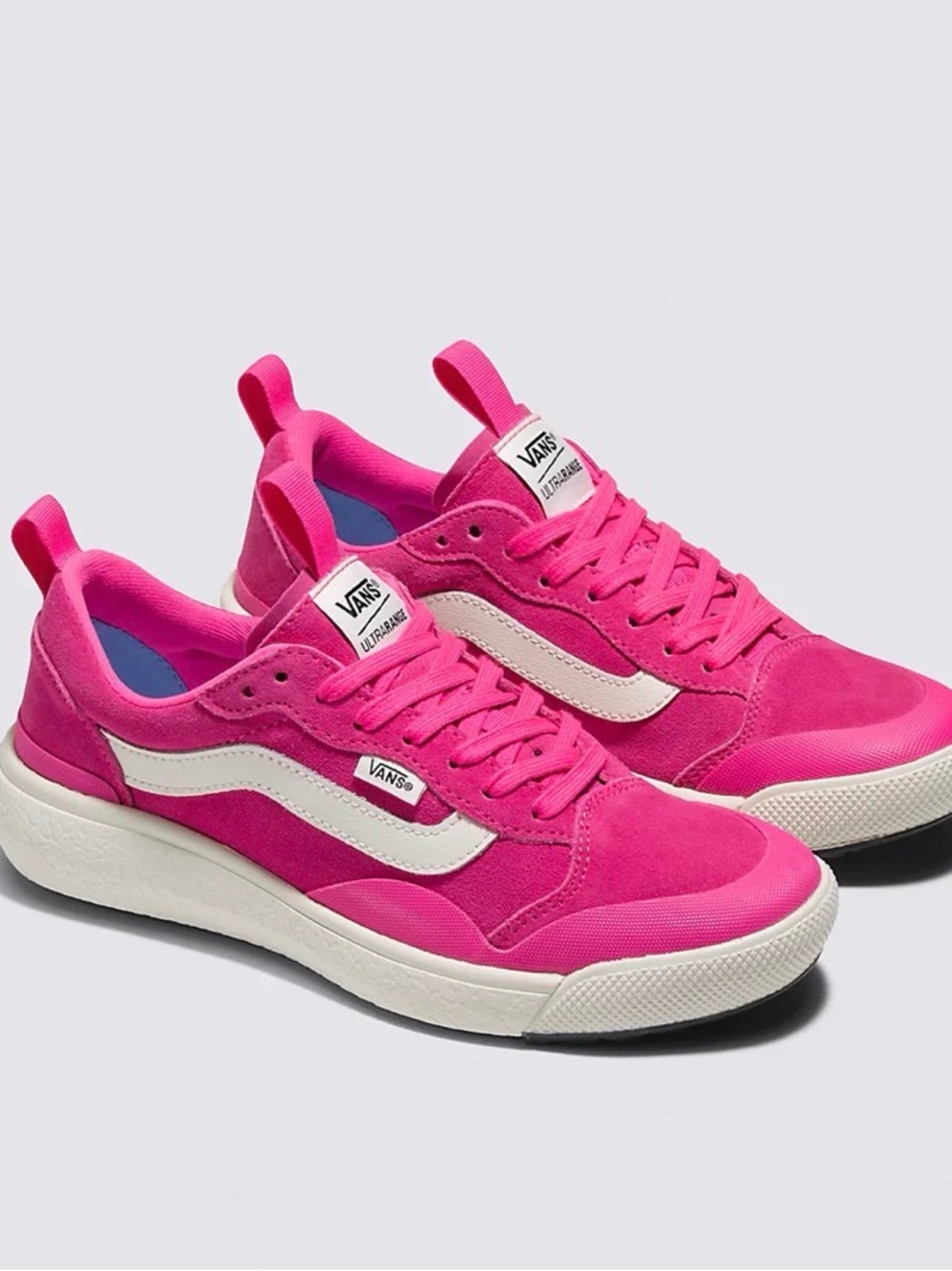 Vans exo-ultra range sneakers W9/mens 7.5. Fushia Pink.